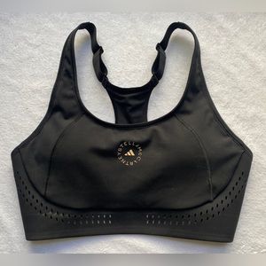 30A. Stella McCarthy Adidas. Black high support sports bra
